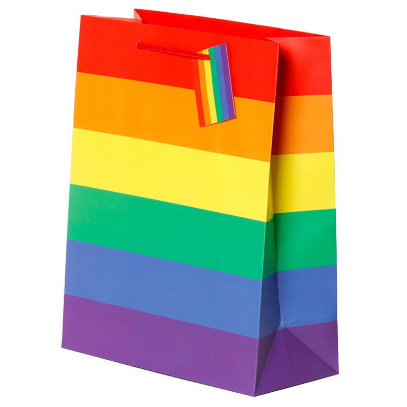 Load image into Gallery viewer, Somewhere regenboog - cadeautasje large
