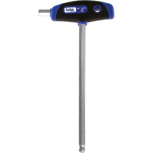 Cycplus handger. inbussleutel cyclus kogelkop 3.0mm t-greep, 100mm 720612