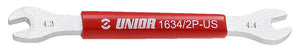 Unior spaaksleutel shimano 4,3 x 4,4 1634 2p-us