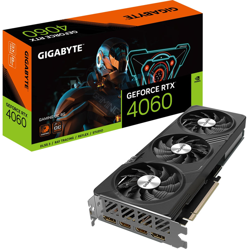 Load image into Gallery viewer, GIGABYTE GIGABYTE GeForce RTX 4060 GAMING OC 8G
