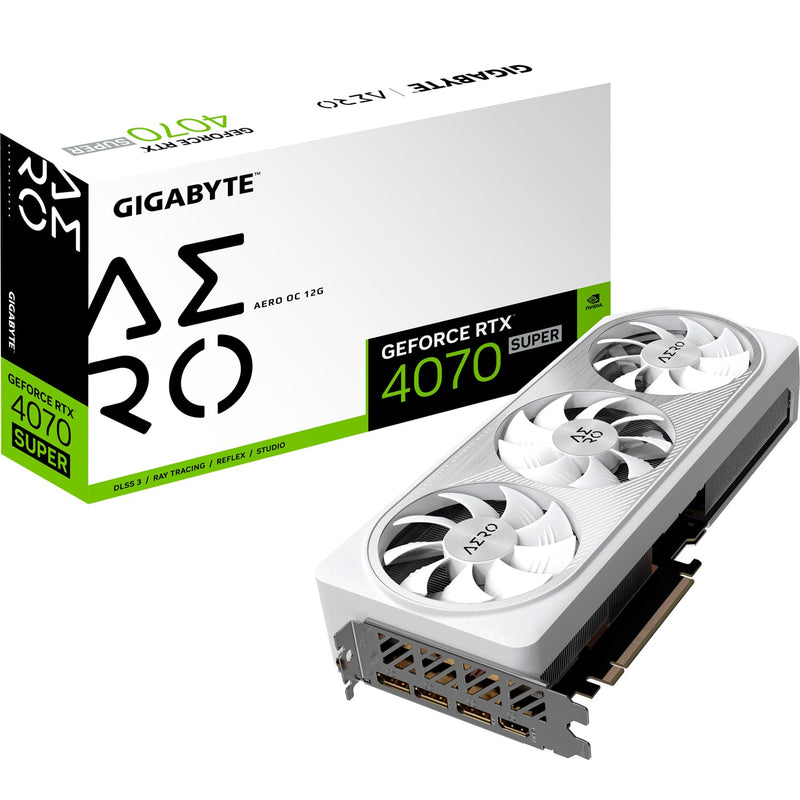 Load image into Gallery viewer, GIGABYTE GeForce RTX 4070 SUPER AERO OC 12G

