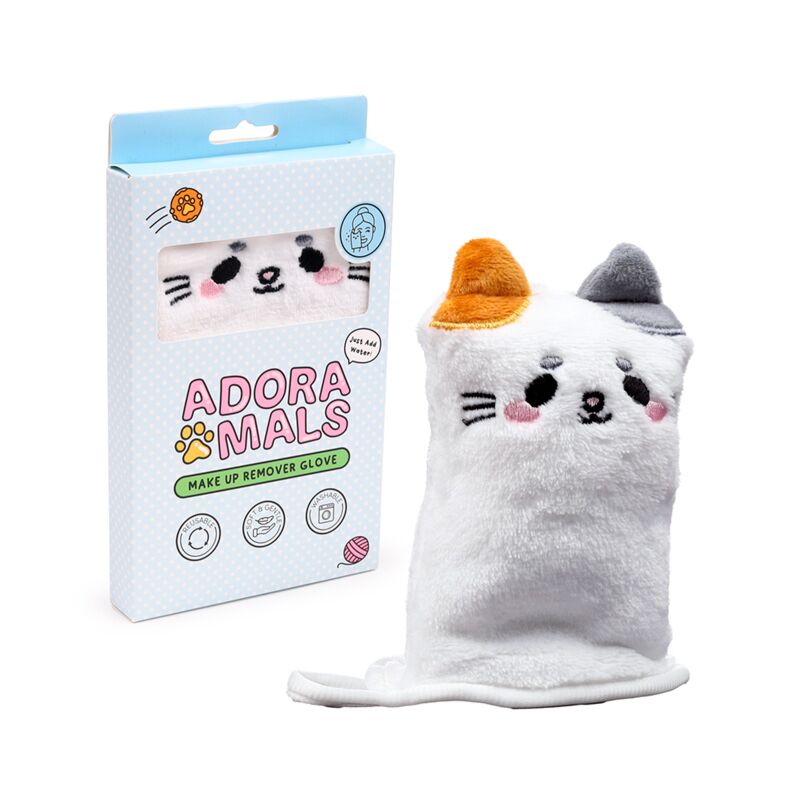 Load image into Gallery viewer, Lola de kat adoramals makeup remover washandje
