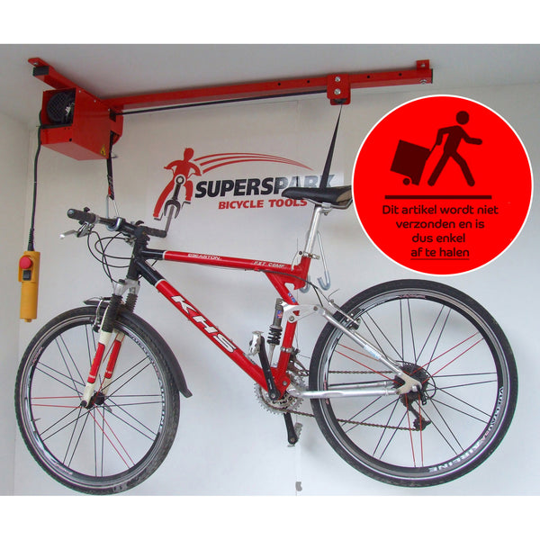 Superspark Bicycle Hoist 100kg SBT/810EF Electric red