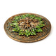 Green man ronde wierookhouder