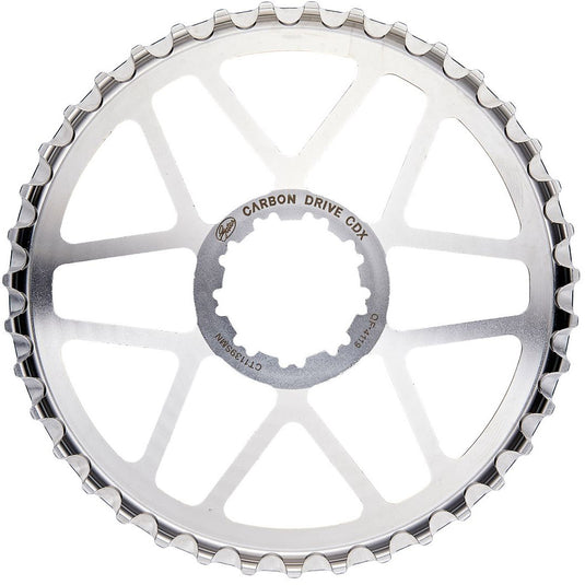 Gates sprocket cdx 39t fin line 9-spline sh. freewh. hub