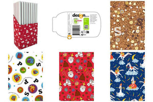 Hoomark cadeaupapier sinterklaas200x70 per losse rol