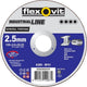 Flexovit dss industrial 115x2.5x22.23 a30s t41 st rvs | 25 stuks