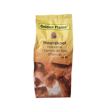 Golden flame houtskool (8x 8 liter)