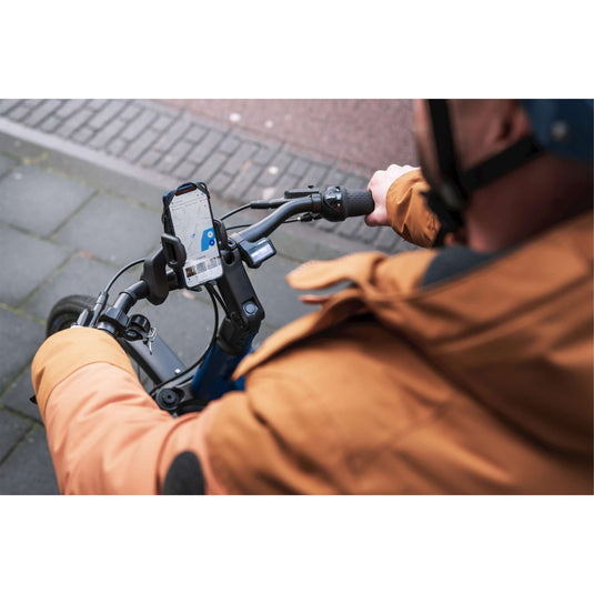 Telefoonhouder Ergotec stuurbuis montage - zwart