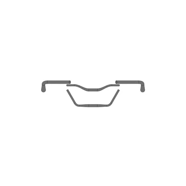 Ergotec stuur moon cruiser ø31,8 x 610 mm - zwart