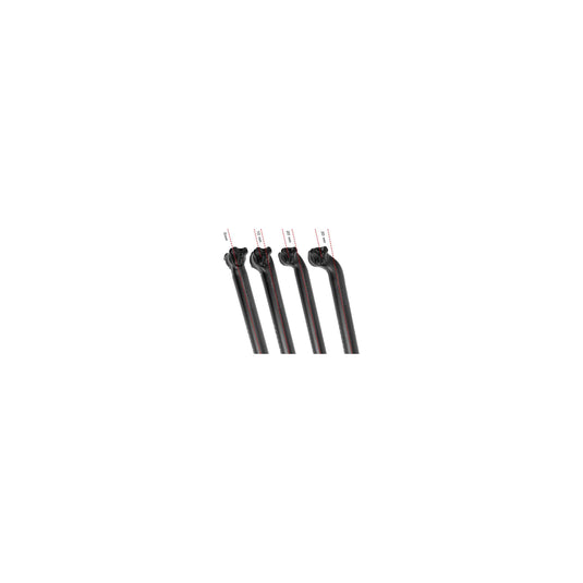 Ergotec zadelpen viper 20� 30,9 x 400 zwart mat