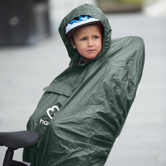 Hamax rain poncho - green