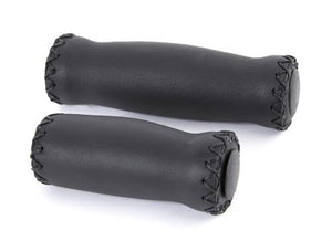 Velo Handvat Leer 92 127mm Zwart (paar)