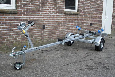 Rubber boottrailer kussen 130x100mm zwart