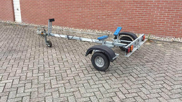 Rubber boottrailer kussen 300x100mm zwart