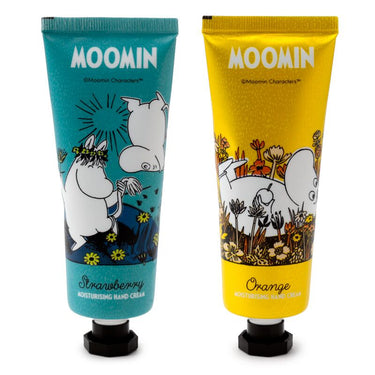 Union moomin hydraterende handcreme 75ml - aardbei en sinaasappel