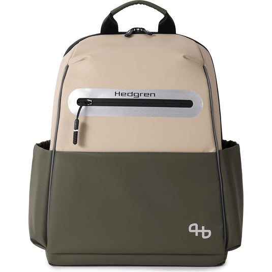 Hedgren commute bike rim rugtas 14l beige olive