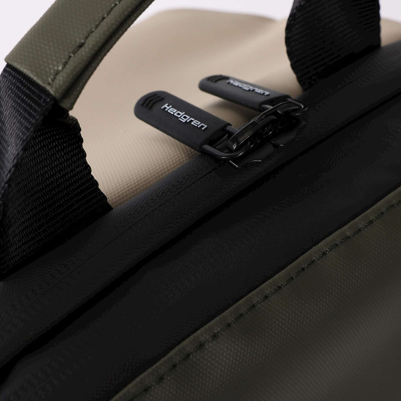 Load image into Gallery viewer, Hedgren commute bike rim rugtas 14l beige olive
