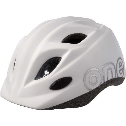 kids helmet xs 46-53cm bobike one plus matt white