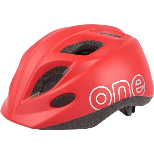 children's helmet s 52-56cm bobike one plus matt red