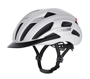 Limar helm action urban m 53-57 mat wit met led