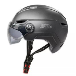 Load image into Gallery viewer, fietsHelm VisGoud Pro zwart maat 58-61 cm (L XL)
