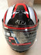 Lp integraalhelm xl 61cm race roodzilver