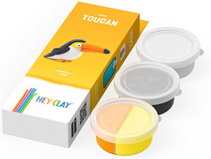 Hey-clay toucan 3 cans boetseerklei