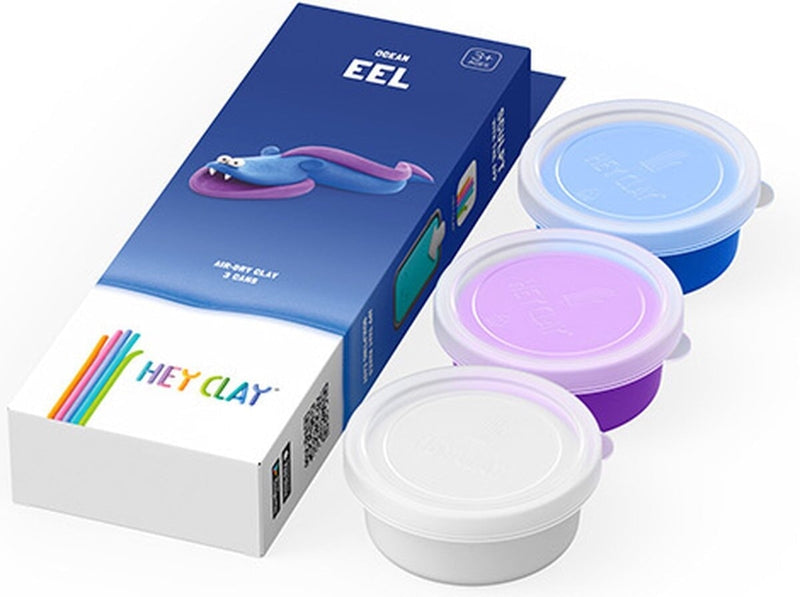 Load image into Gallery viewer, Hey-clay eel 3 cans boetseerklei
