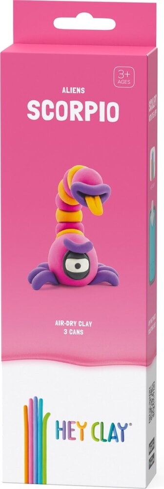 Load image into Gallery viewer, Hey-clay aliens scorpio 3 cans boetseerklei
