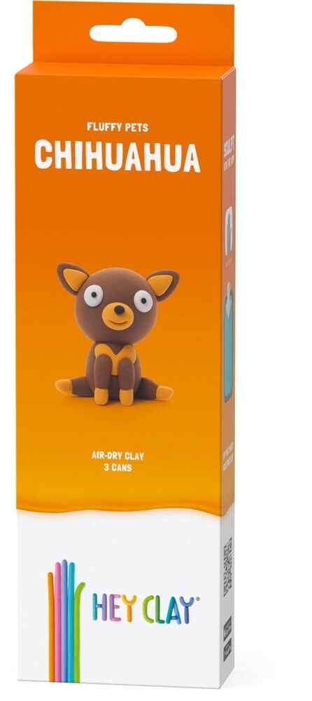 Load image into Gallery viewer, Hey-clay fluffy pets chihuahua boetseerklei
