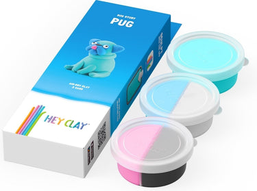 Hey-clay pug 3 cans boetseerklei