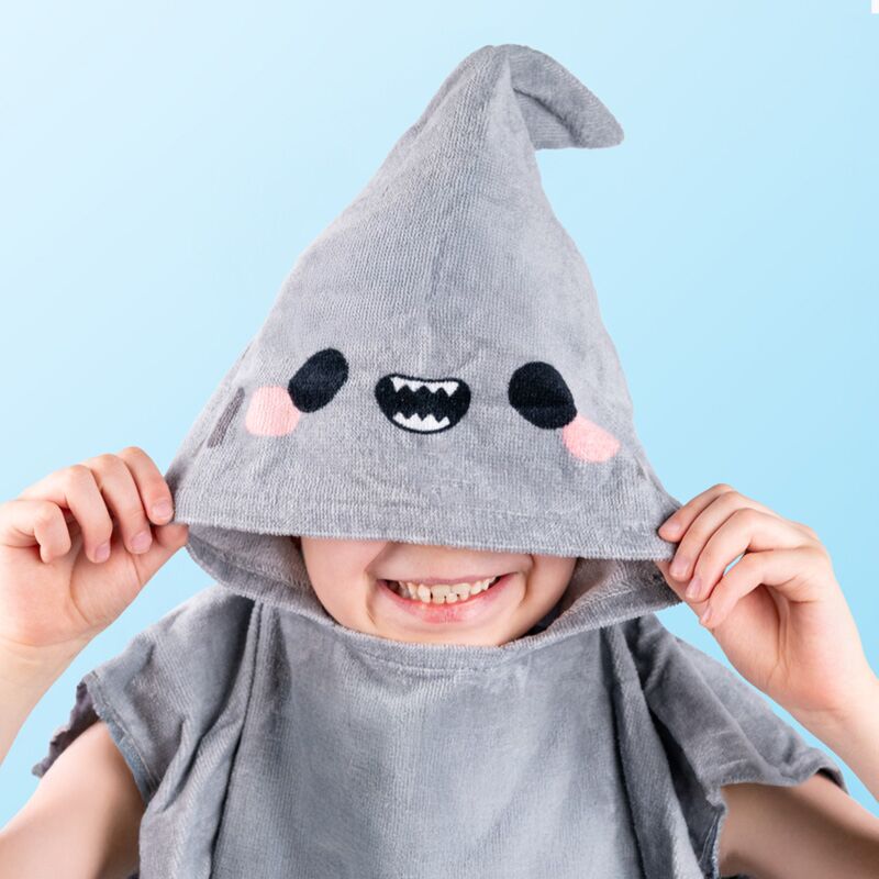Load image into Gallery viewer, Archie de haai adoramals kinder handdoek hoodie
