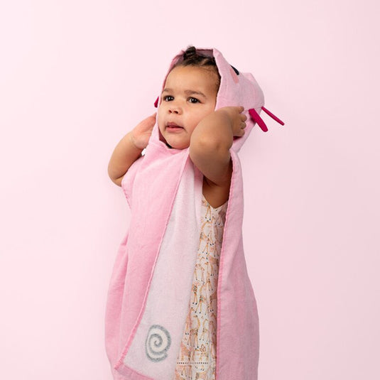 Maddie de axolotl adoramals kinder handdoek hoodie