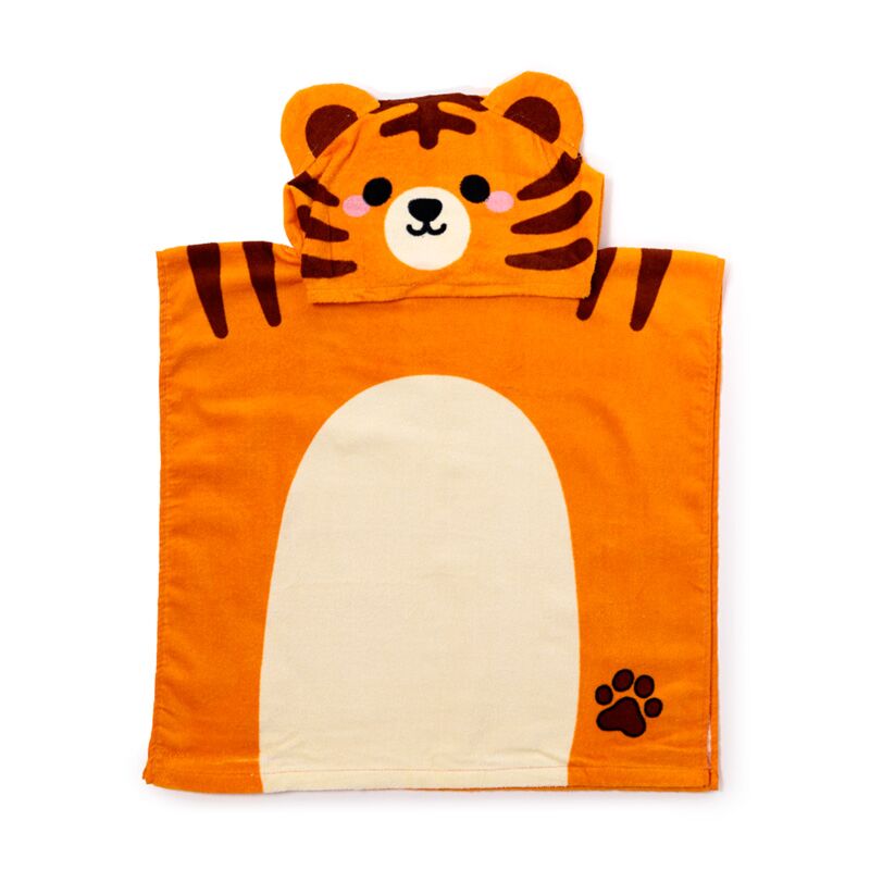 Load image into Gallery viewer, Alfie de tijger adoramals kinder handdoek hoodie
