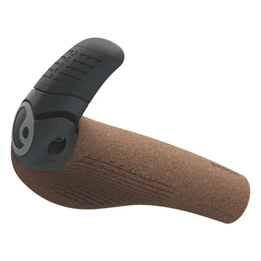 Ergon gp2 evo biokork s handvatten bruin 130.5 mm