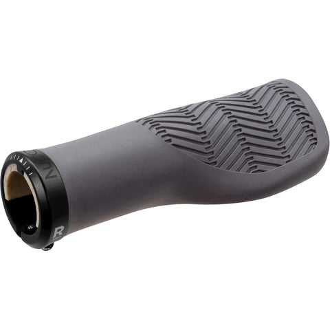 Herrmans handvatten Nucore Grip town wave 130mm grijs