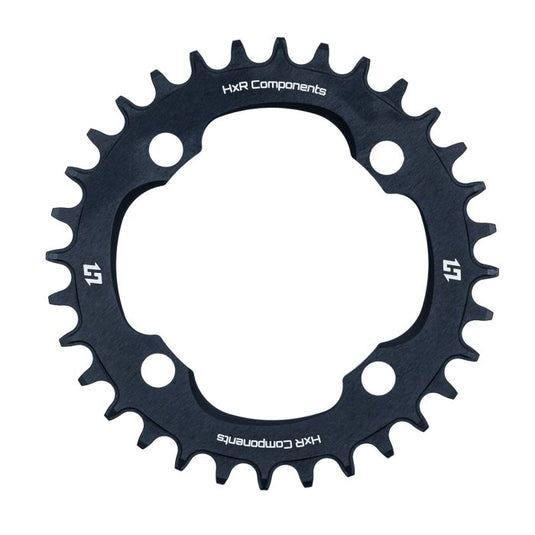 Hxr components hxr chainring - bcd 94 - 30t - black