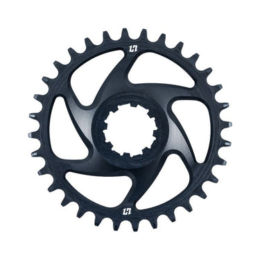 Hxr components hxr chainring - directmount - 32t - black