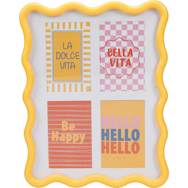 Load image into Gallery viewer, Home styling fotoframe wave 30x38cm 3 assorti
