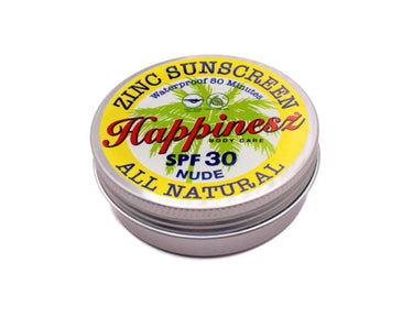 Happinesz zonnebrandcrème - spf 30 - zink - nude