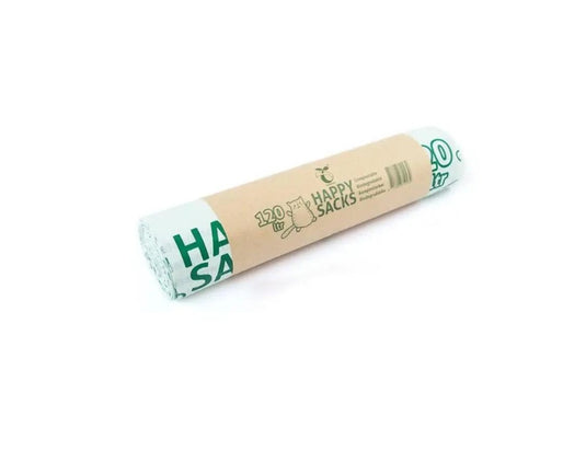 Happy sacks vuilniszakken - biologisch afbreekbaar - 120 liter - 10 st.