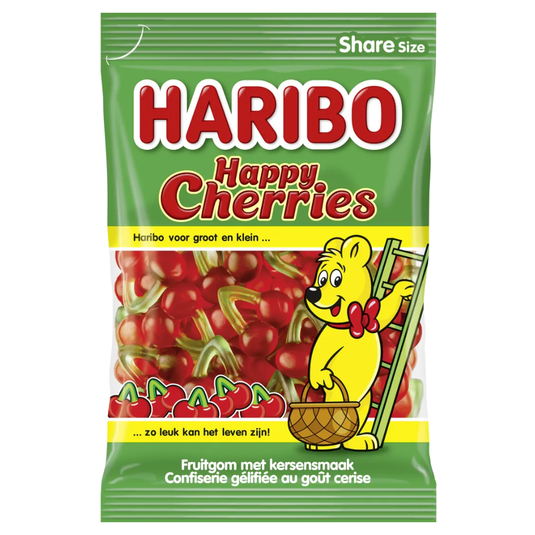 Haribo kersen zak 185 gr