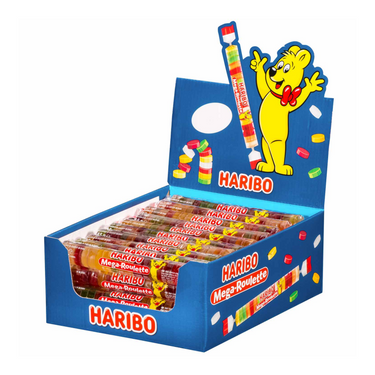 Haribo megaroulette - snoep in fruitsmaken - 40 stuks