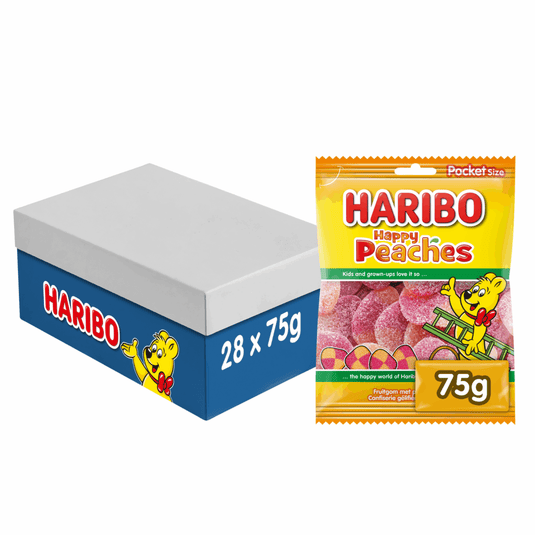 Haribo perziken zakje (28x 75gr)