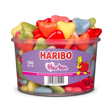 Haribo schuim harten (150 stuks) (kopie)