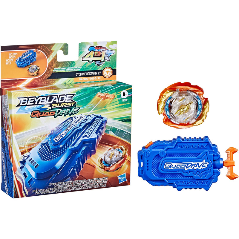 Load image into Gallery viewer, Hasbro Burst QuadDrive Cyclone Fury String Launc
