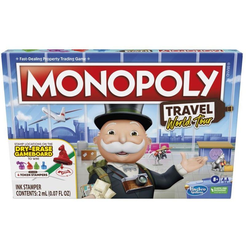 Load image into Gallery viewer, Hasbro Monopoly Wereldreis Bordspel
