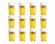 Heineken amsterdammer vaasje glas (12x 25cl)