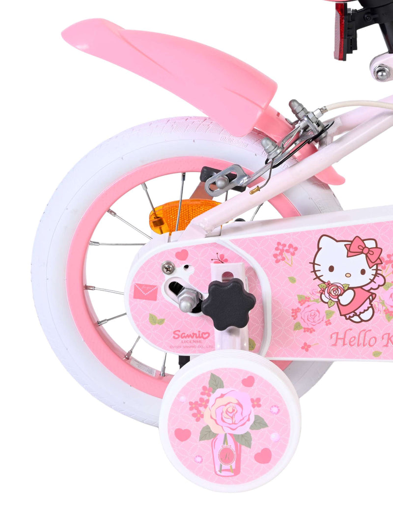 Load image into Gallery viewer, Volare hello kitty kinderfiets - meisjes - 12 inch - roze - twee handremmen
